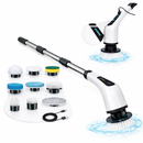 (9 em 1) Escova de Limpeza Elétrica Rotativa Esfregão Multiuso Cabo Extensível Bivolt