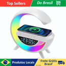 G-speaker Smart Station - Luminária Bluetooth Inteligente Estilo Quente RGB Luz Carregador Sem Fio Alarme Relógio Lâmpada De Mes