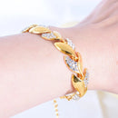 Bracelete Hip Hop Leaf