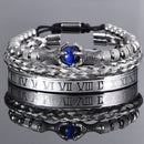 Bracelete garra de dragão Banhado a prata