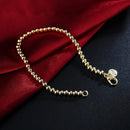 Bracelete Cordão Torcido em Prata 925