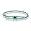 Bracelete de Cordão em H