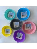 Silicone Air Fryer Basket Oven Mold Baking Pizza Fried Chicken Round Square Reusable Pan Liner Accessories 1Pc