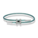 Bracelete de Cordão em H