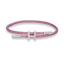 Bracelete de Cordão em H