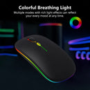 Bettdow Mouse Sem Fio Wireless 2400DPI 2,4GHz Bluetooth Mouse